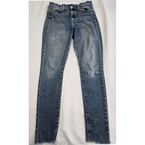 JOES Jeans The Twiggy Tall High‎ Rise Skinny Distressed Frayed Hem Women's 27x32